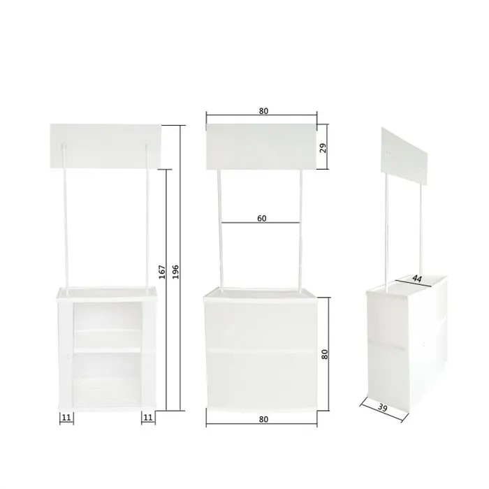 <p><strong>AD170 ABS Promotion Counter</strong></p>